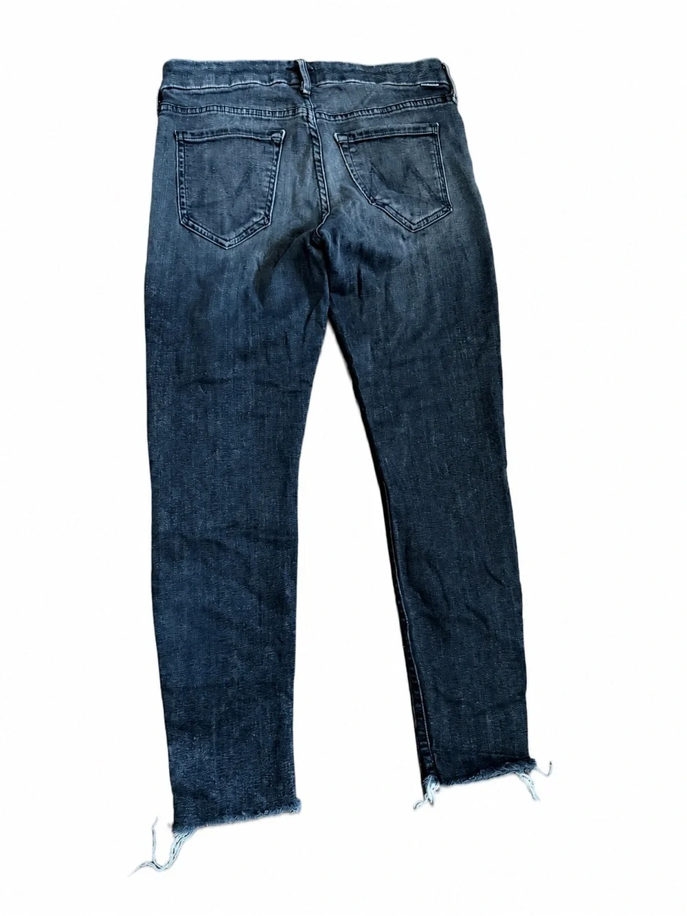 MOTHER Looker Ankle Fray Blue Denim Jeans 29